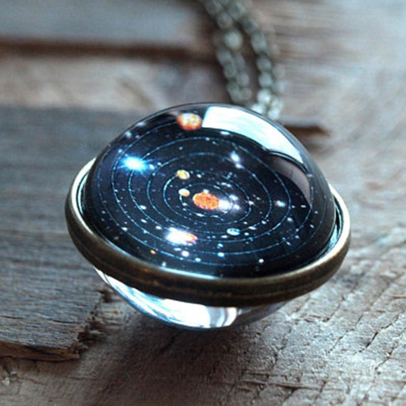 Collier Galaxie du Système Solaire Olivenorma 