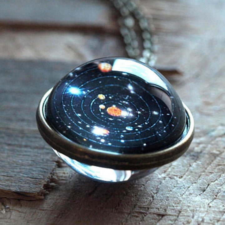 Collier Galaxie du Système Solaire Olivenorma 