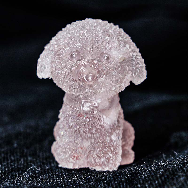 Décoration pour chiot en pierre naturelle Olivenorma