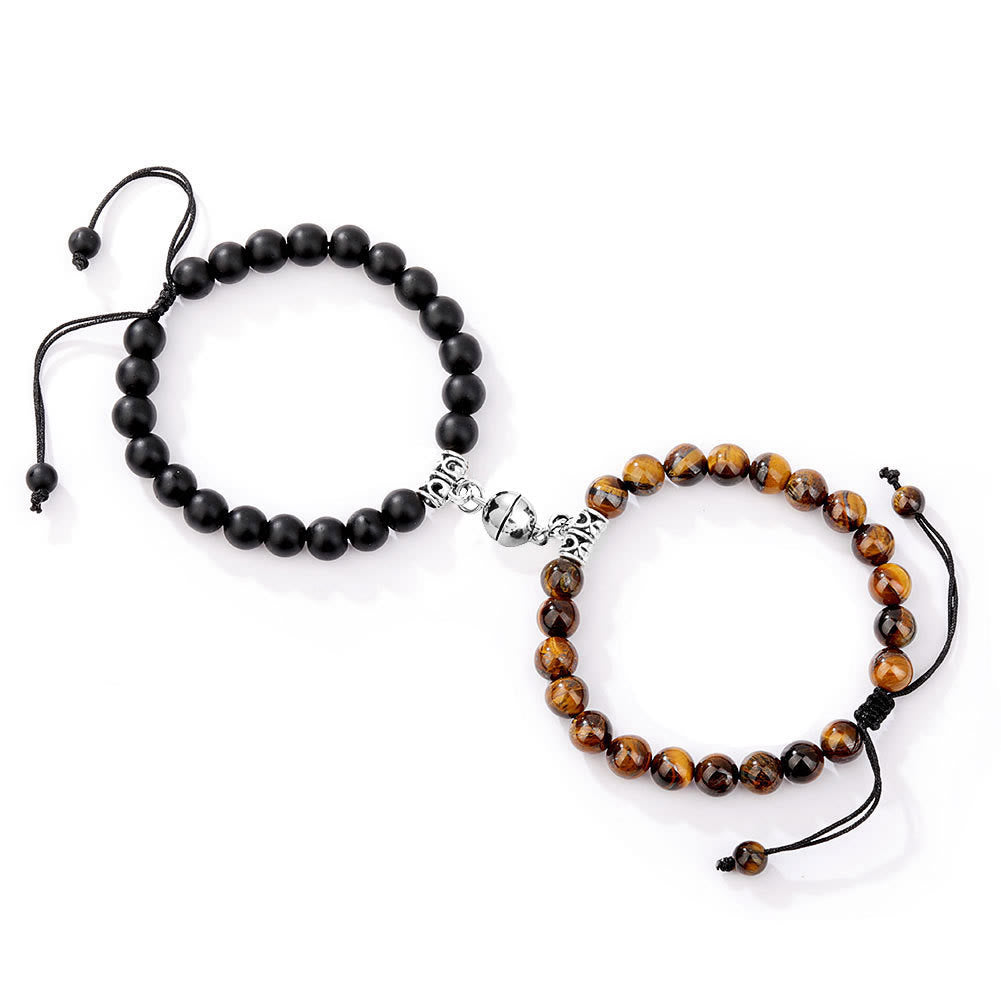 Ensemble de 2 bracelets magnétiques Olivenorma pour couple 