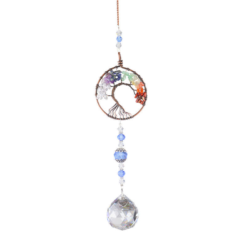 Capteur de soleil Arbre de vie Reiki Chakra Olivenorma 