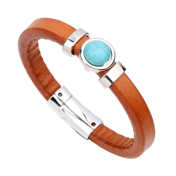 Bracelets en cuir oraculaires Olivenorma