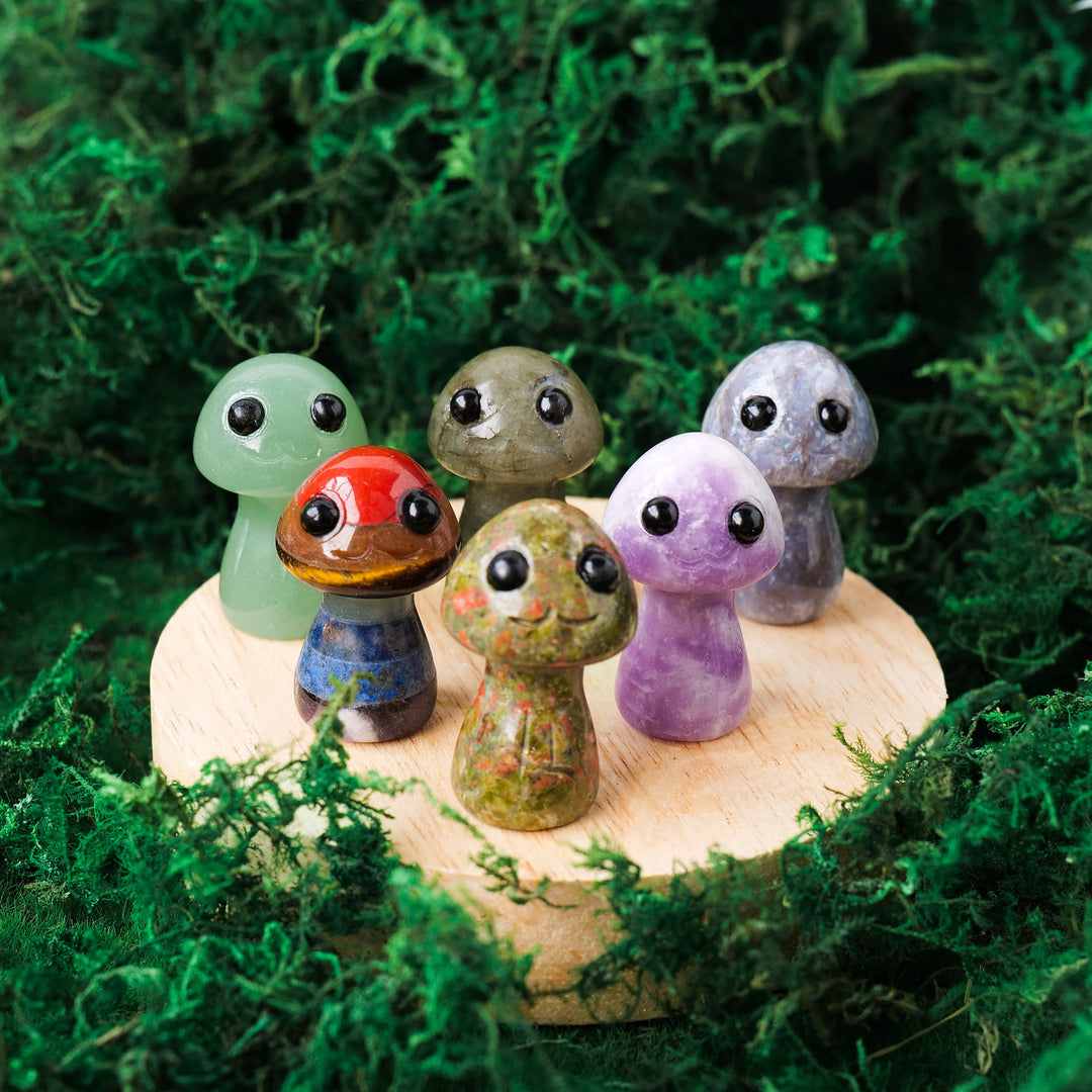 Décoration en pierre précieuse pour animaux de compagnie en cristal naturel Olivenorma
