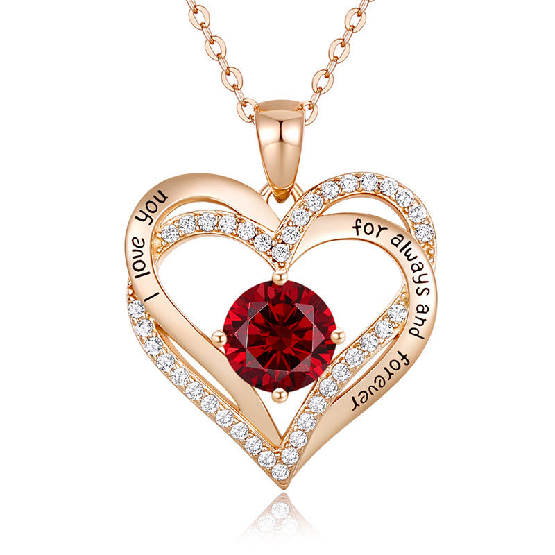 Olivenorma « Je t'aimerai toujours » – Collier cœur pierre de naissance Amour éternel - image 29