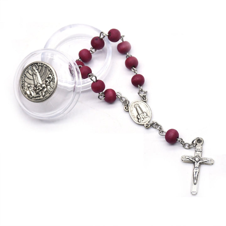 Chapelet de perles d'encens Olivenorma, bracelet de prière, croix 