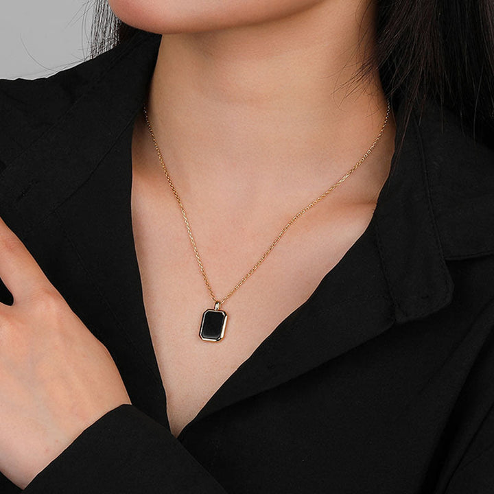 Collier Initiale Personnalisable en Or Olivenorma - image 2