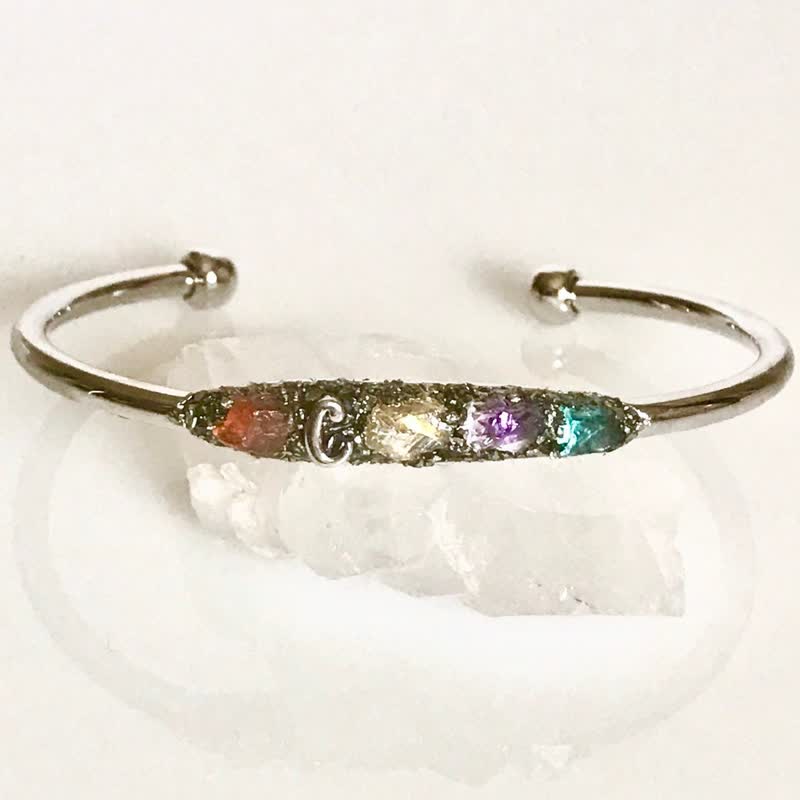 Bracelet personnalisé avec pierre de naissance et signification Olivenorma