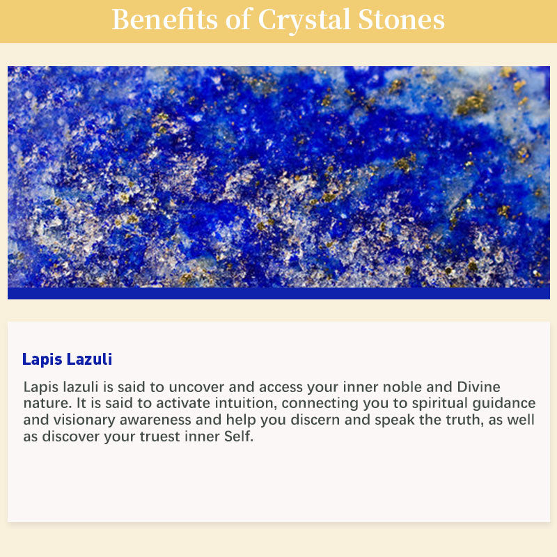 Boucles d'oreilles élégantes en orgonite et lapis-lazuli 