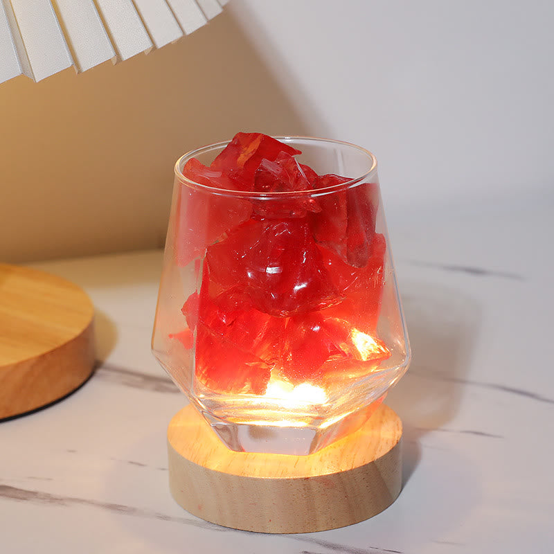 Lampes d'intérieur en pierre d'aromathérapie en cristal Olivenorma 