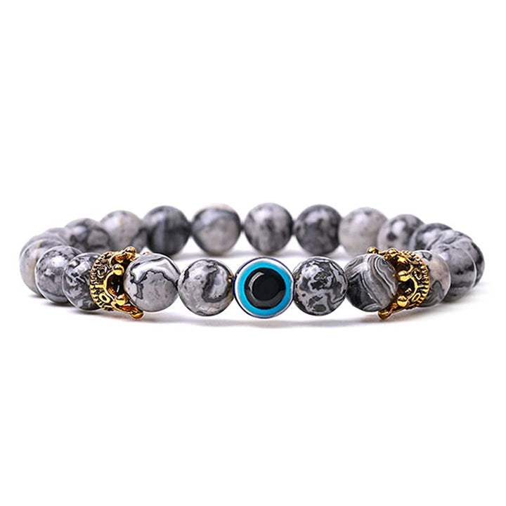 Bracelet de protection contre le mauvais œil en turquoise Olivenorma