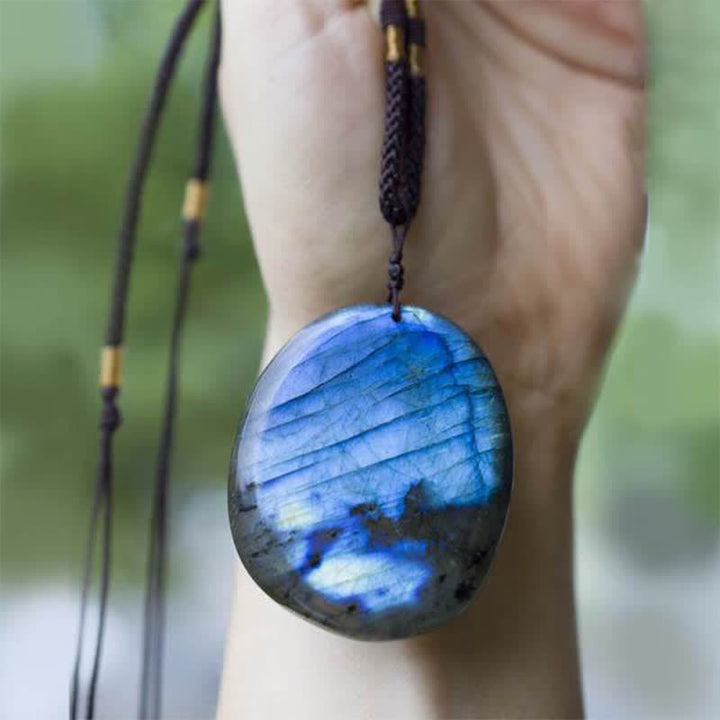 Collier de labradorite énergisante Olivenorma