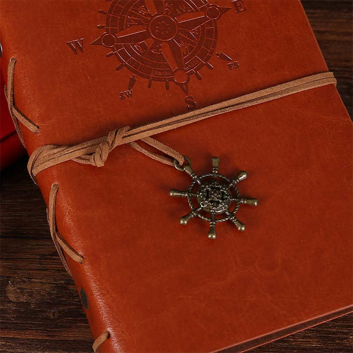 Journal avec couverture en cuir vintage Olivenorma - image 7