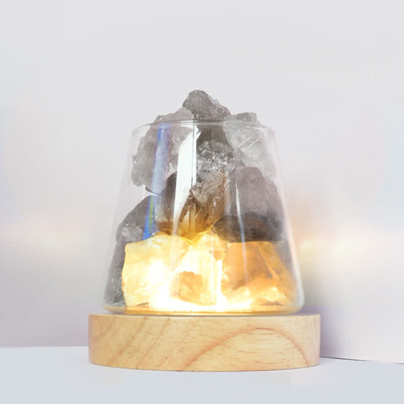 Four Seasons - Lampe d'aromathérapie en cristal avec diffuseur d'huiles essentielles - image 16