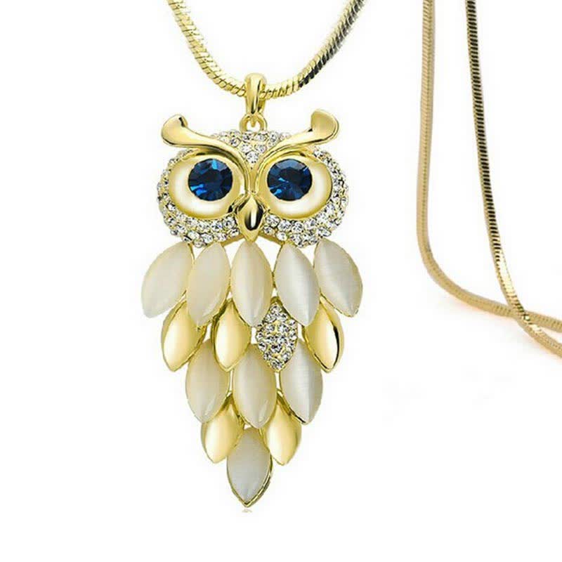 Collier pull en alliage de cristal « Supernatural Power » Olivenorma