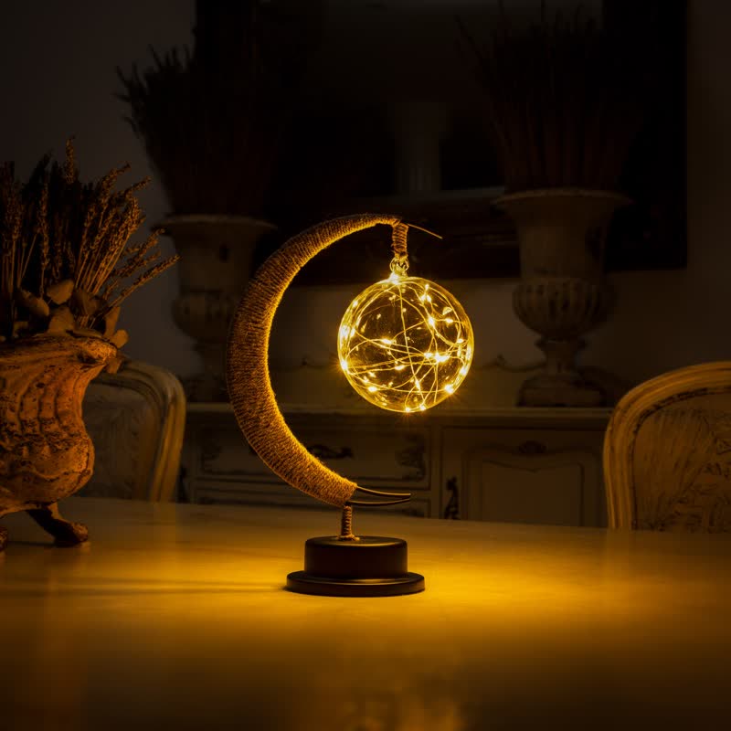 Lampe lunaire enchantée Olivenorma Décoration de Noël 