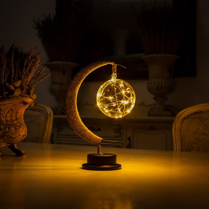 Lampe lunaire enchantée Olivenorma Décoration de Noël 