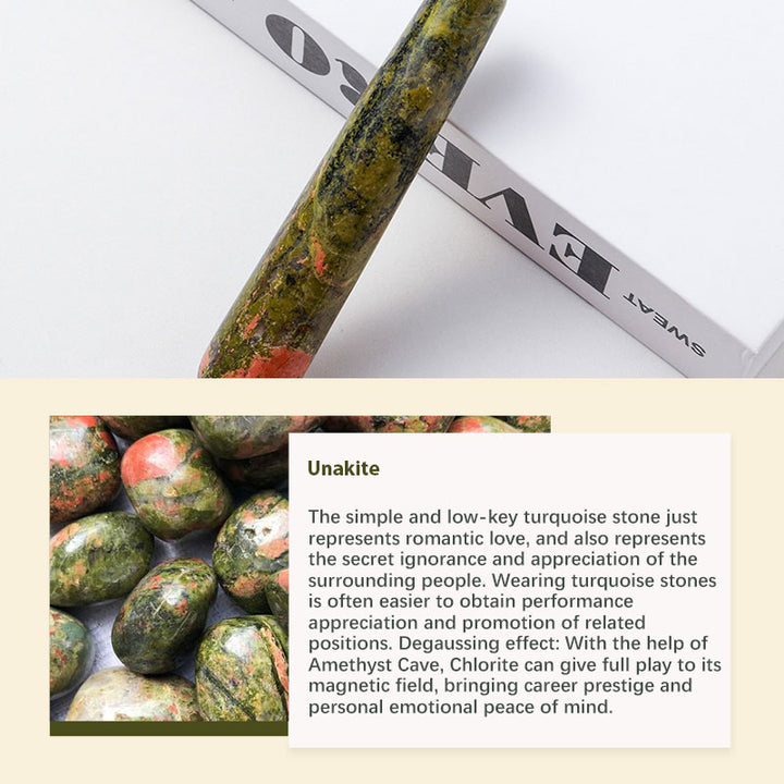 Baguettes de cristal de guérison en cristal naturel Olivenorma