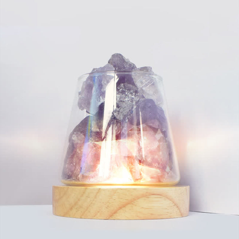Four Seasons - Lampe d'aromathérapie en cristal avec diffuseur d'huiles essentielles - image 13