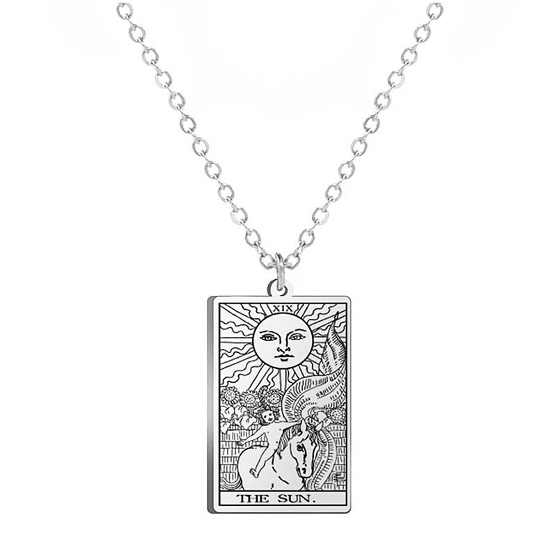 Colliers de tarot en acier inoxydable Olivenorma