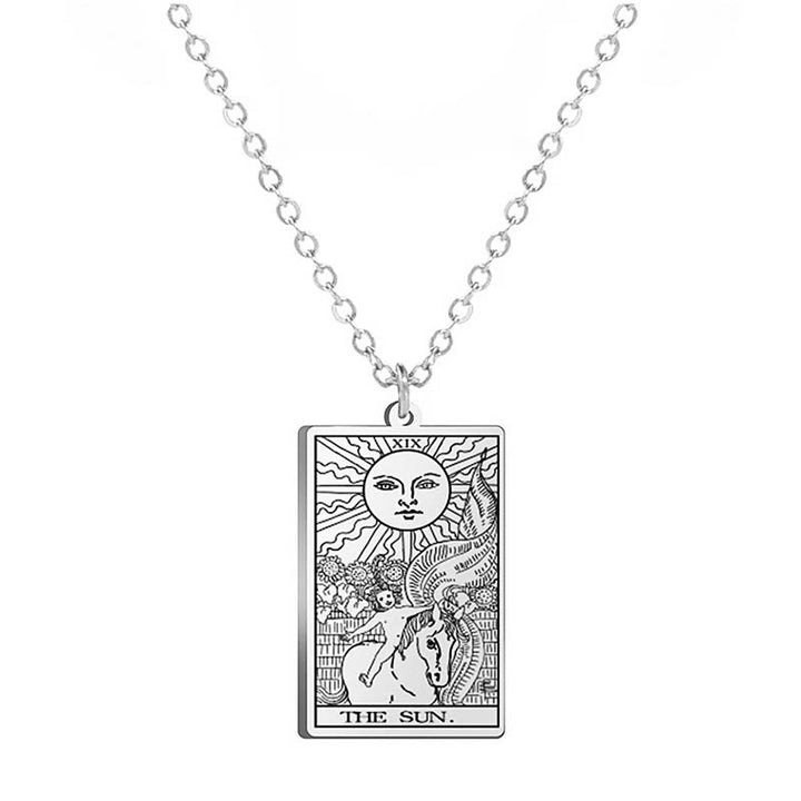 Colliers de tarot en acier inoxydable Olivenorma