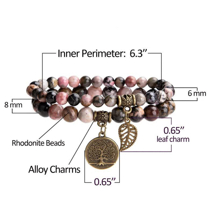 Bracelet Créativité en Obsidienne Acajou