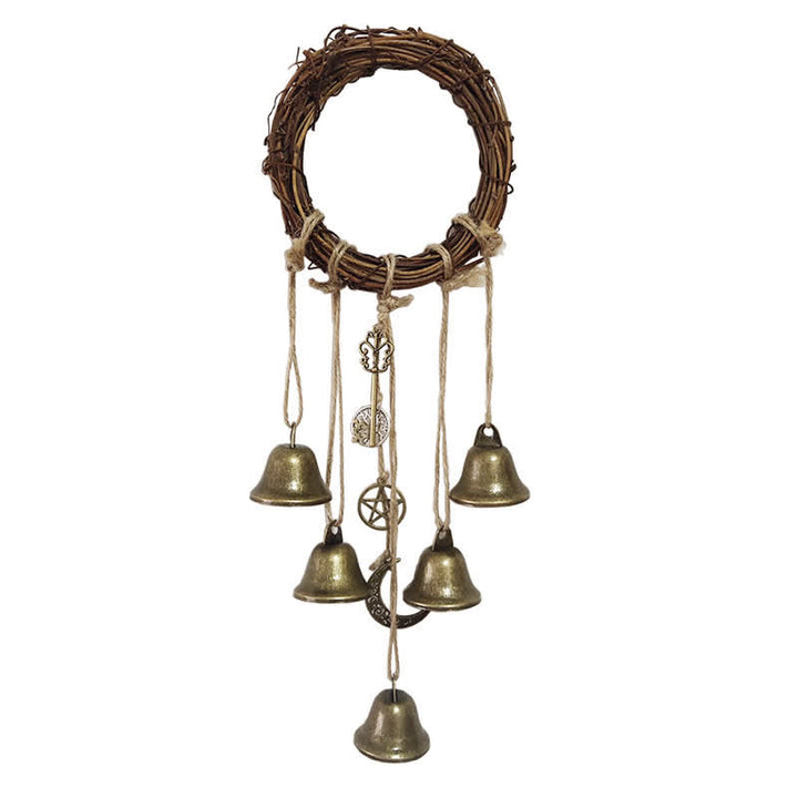 Carillon à vent de style rétro Olivenorma en forme de cloche de sorcière