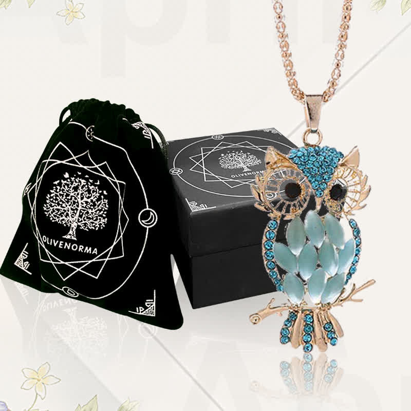 Collier pull en alliage de cristal « Supernatural Power » Olivenorma
