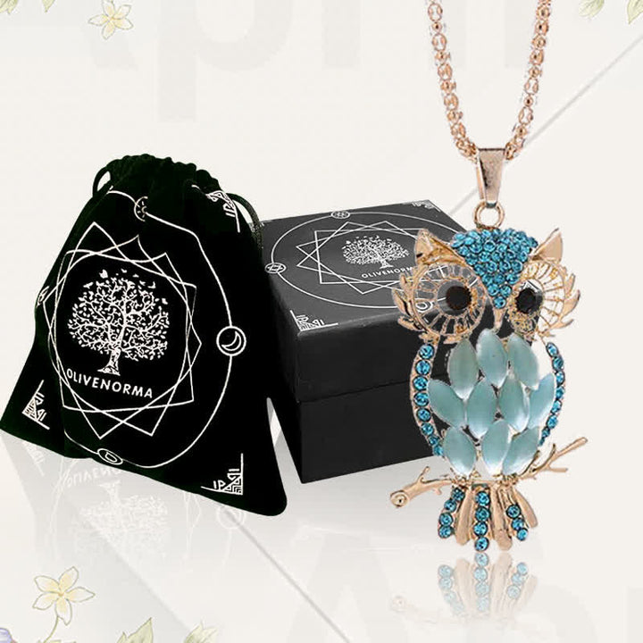 Collier pull en alliage de cristal « Supernatural Power » Olivenorma