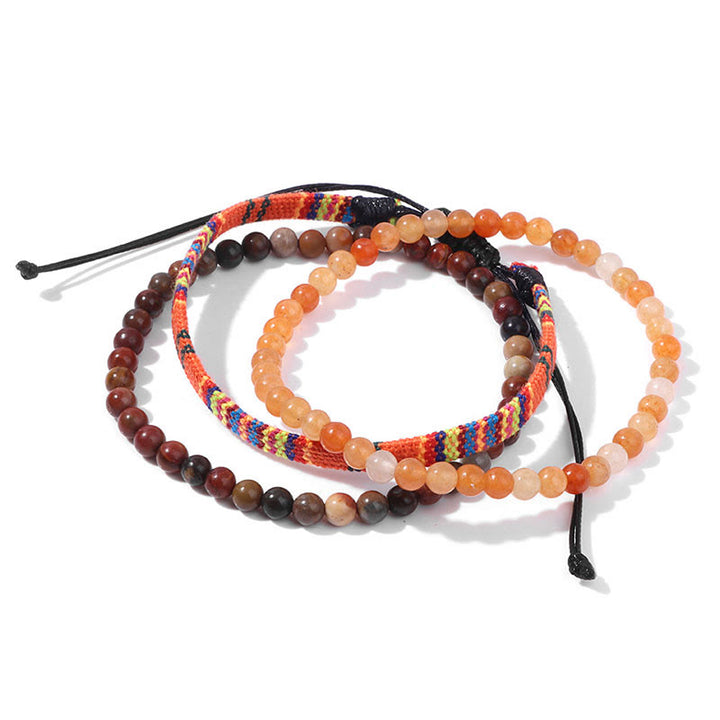 Ensemble de bracelets en cristal turquoise Olivenorma Bohemia Afrique 