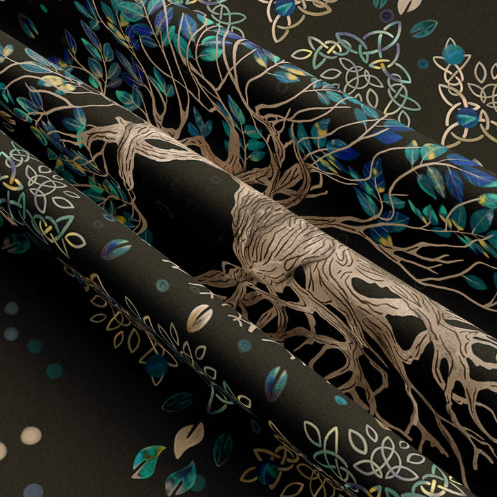 Tapisserie murale mandala colorée arbre de vie Olivenorma 