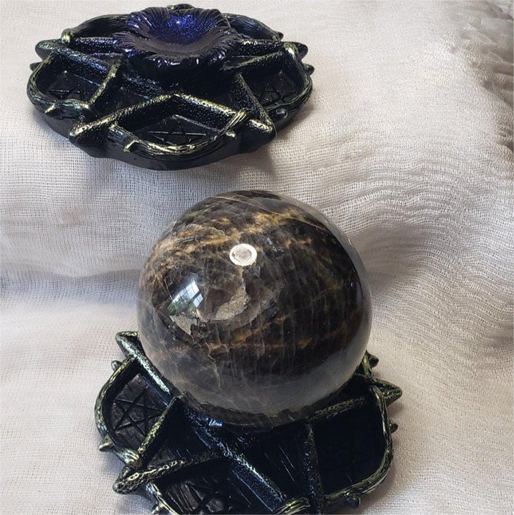 Support de boule de cristal en forme d'étoile Olivenorma