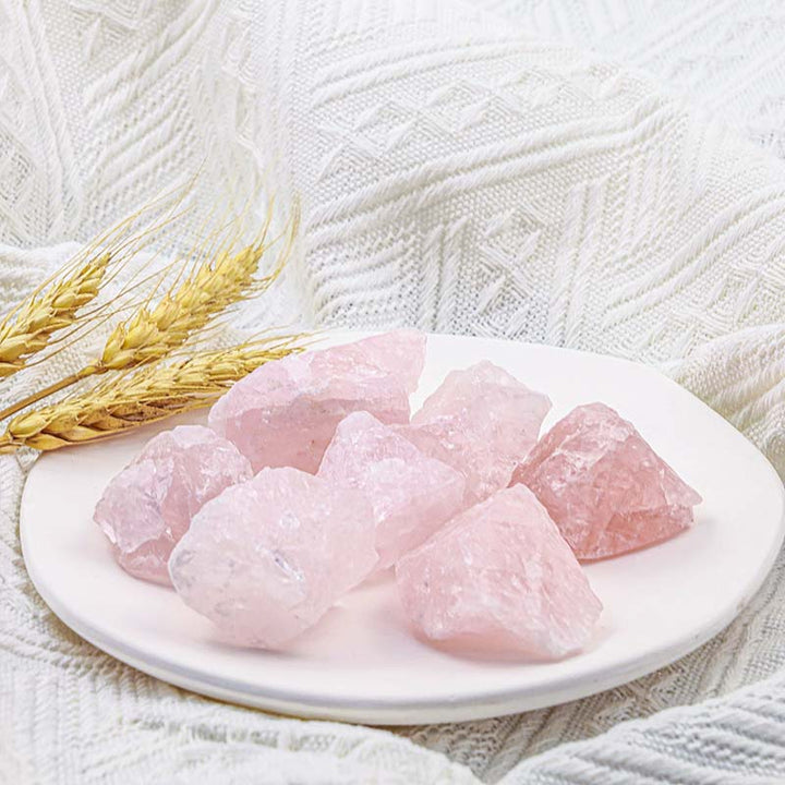 Quartz rose Olivenorma Pierre brute naturelle