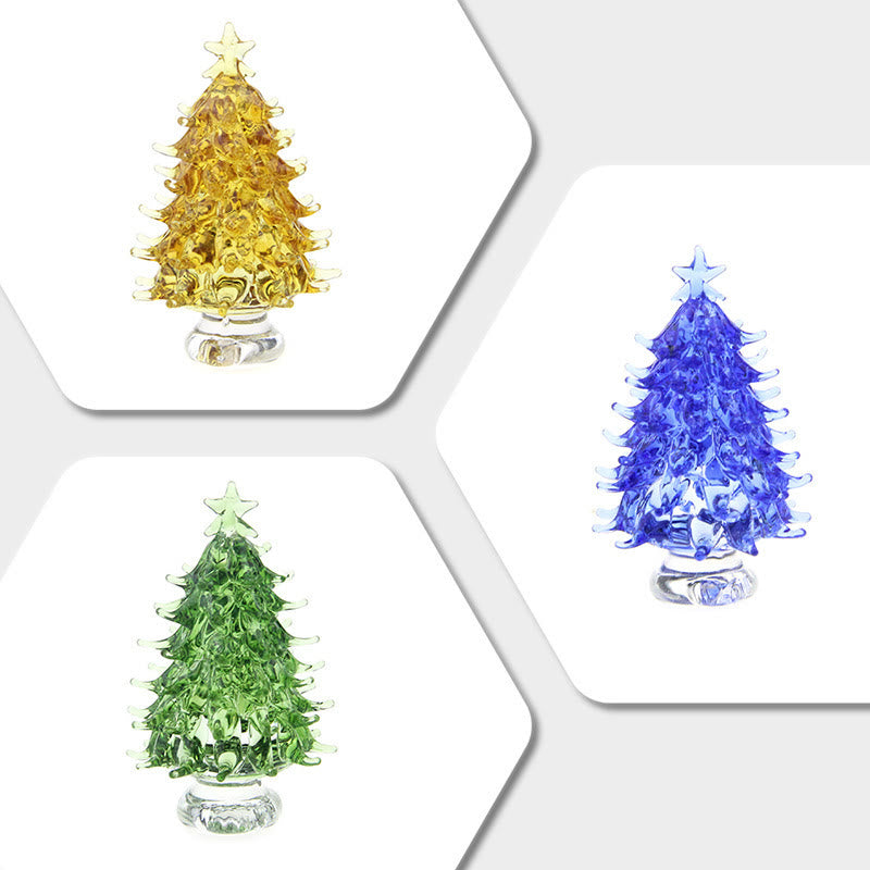 Décoration de Noël en cristal et pierres précieuses pour la maison 