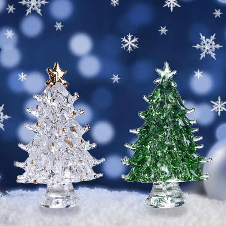 Décoration de sapin de Noël en cristal Olivenorma 