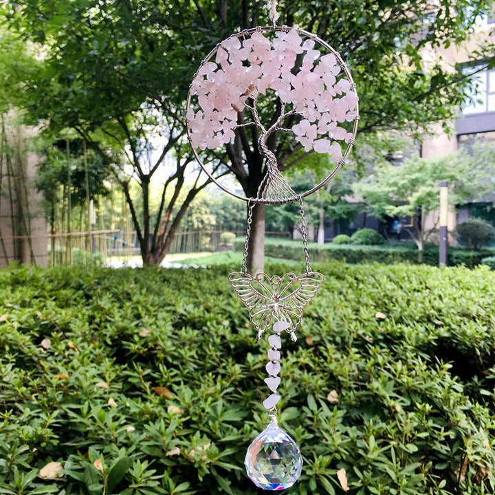 Pendentif décoratif en forme de papillon de l'arbre de vie Olivenorma 