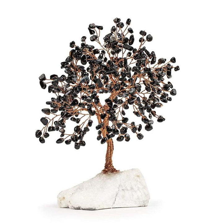 Olivenorma - Éveil spirituel - Arbre Feng Shui en onyx noir 