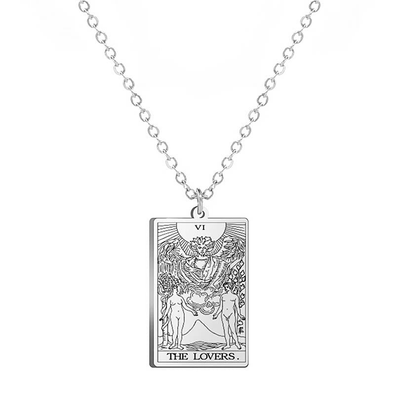 Colliers de tarot en acier inoxydable Olivenorma