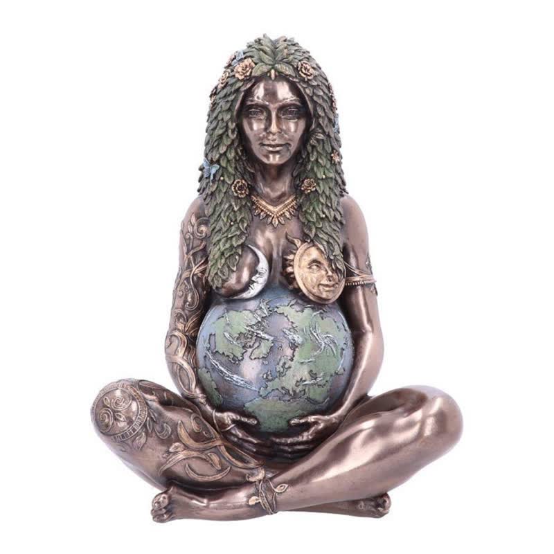 Statue décorative d'art de la Terre Mère Olivenorma