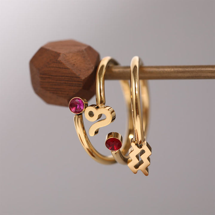 Bague carte cadeau Olivenorma avec pierre de naissance du zodiaque - image 27