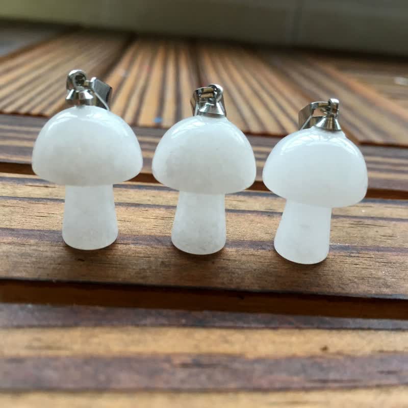 Collier de guérison en forme de champignon d'harmonisation spirituelle Olivenorma 