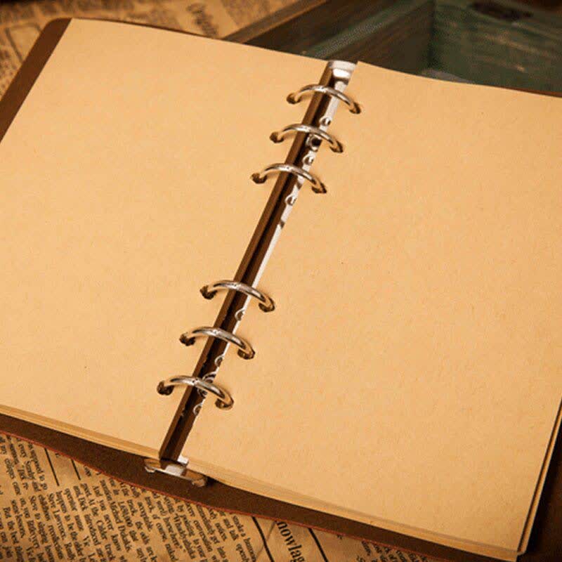Journal avec couverture en cuir vintage Olivenorma - image 9