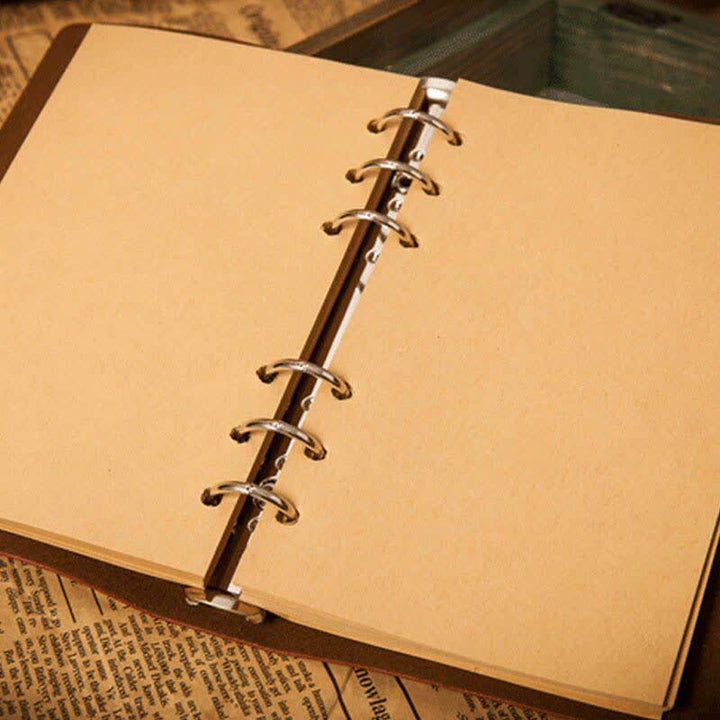 Journal avec couverture en cuir vintage Olivenorma - image 9