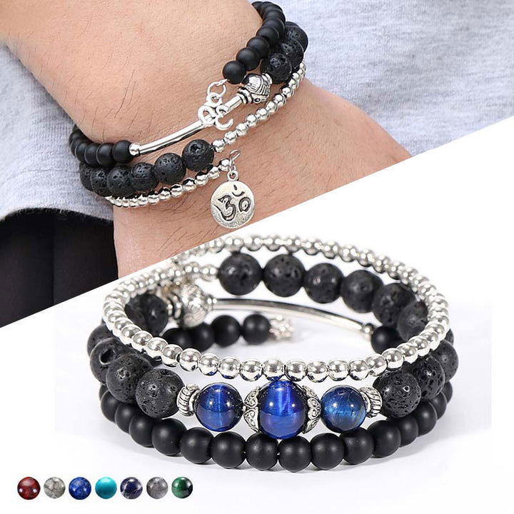 Bracelet en pierre de protection en cristal naturel