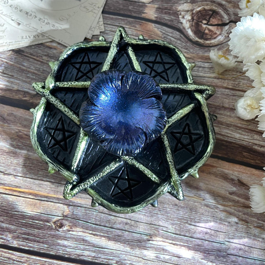 Support de boule de cristal en forme d'étoile Olivenorma
