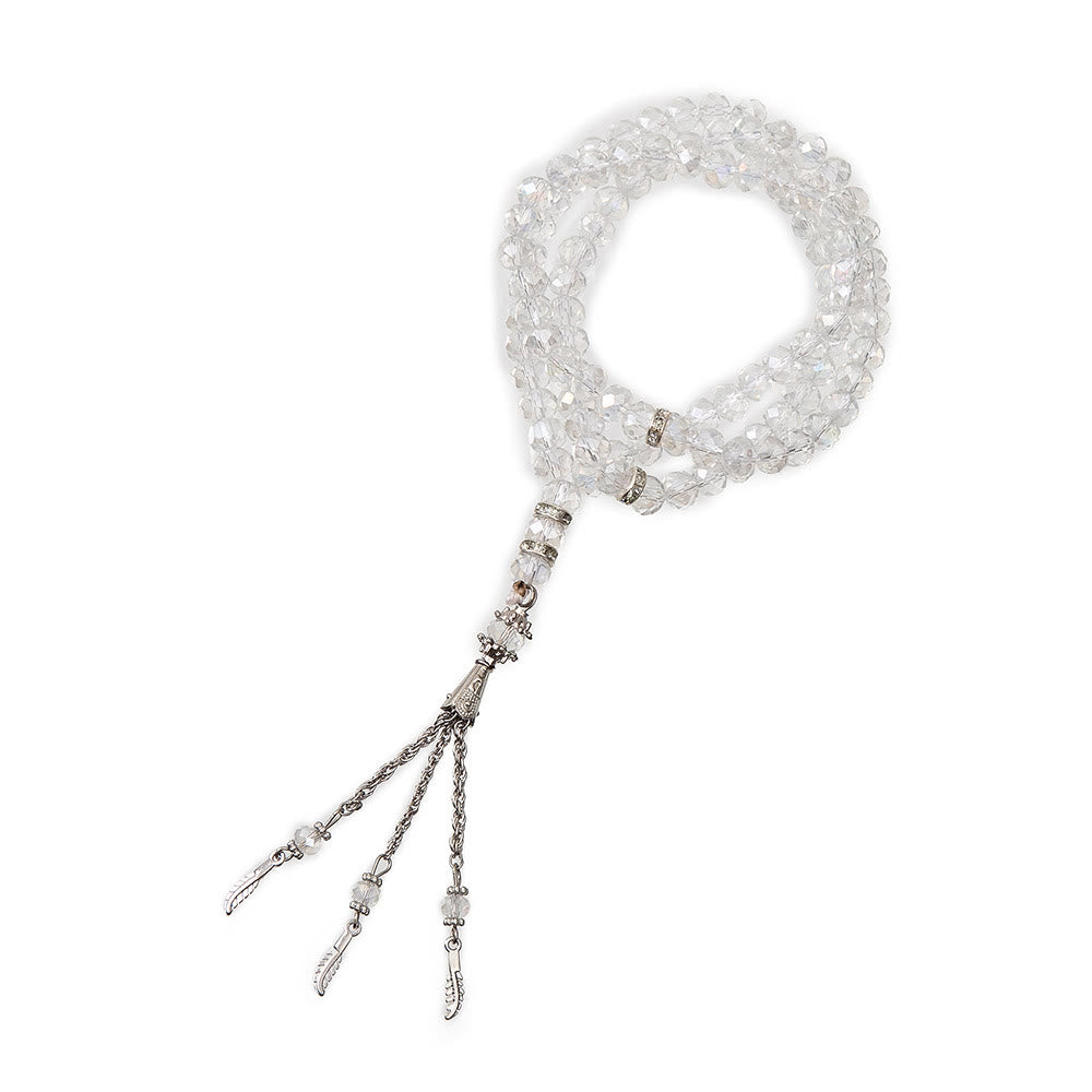 Bracelet chapelet musulman Olivenorma 99 perles de prière de 8 cm