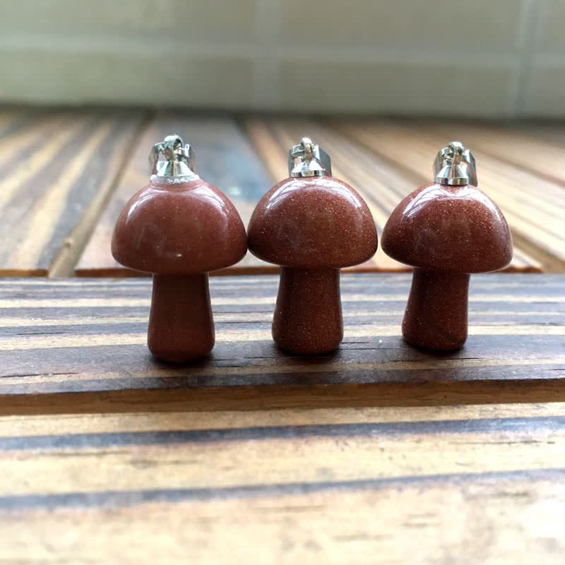Collier de guérison en forme de champignon d'harmonisation spirituelle Olivenorma 