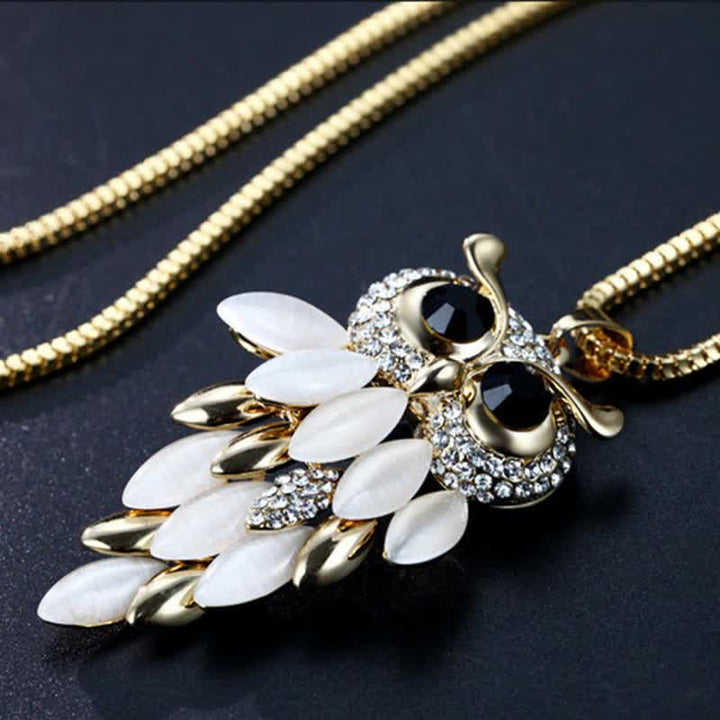 Collier pull en alliage de cristal « Supernatural Power » Olivenorma