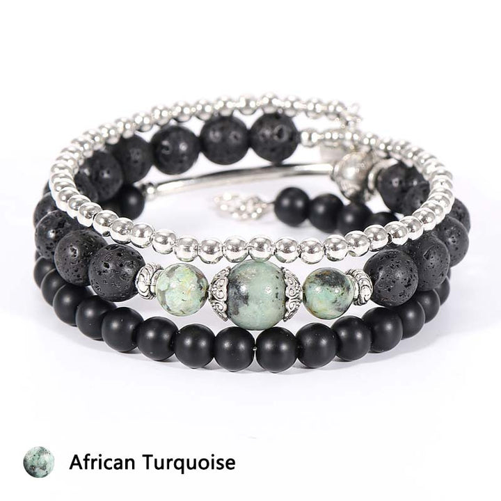 Bracelet en pierre de protection en cristal naturel