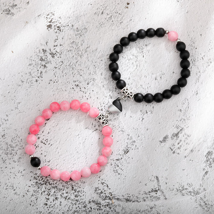 Ensemble de 2 bracelets magnétiques Olivenorma pour couple 