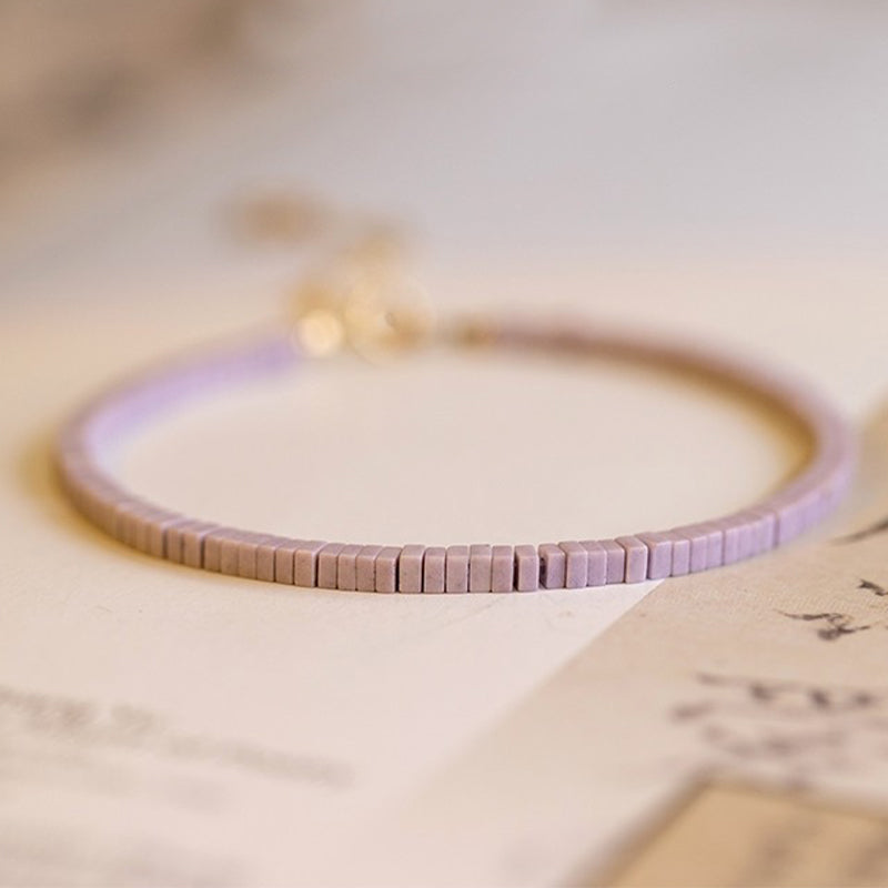 Lover Stone - Bracelet de guérison en lépidolite 